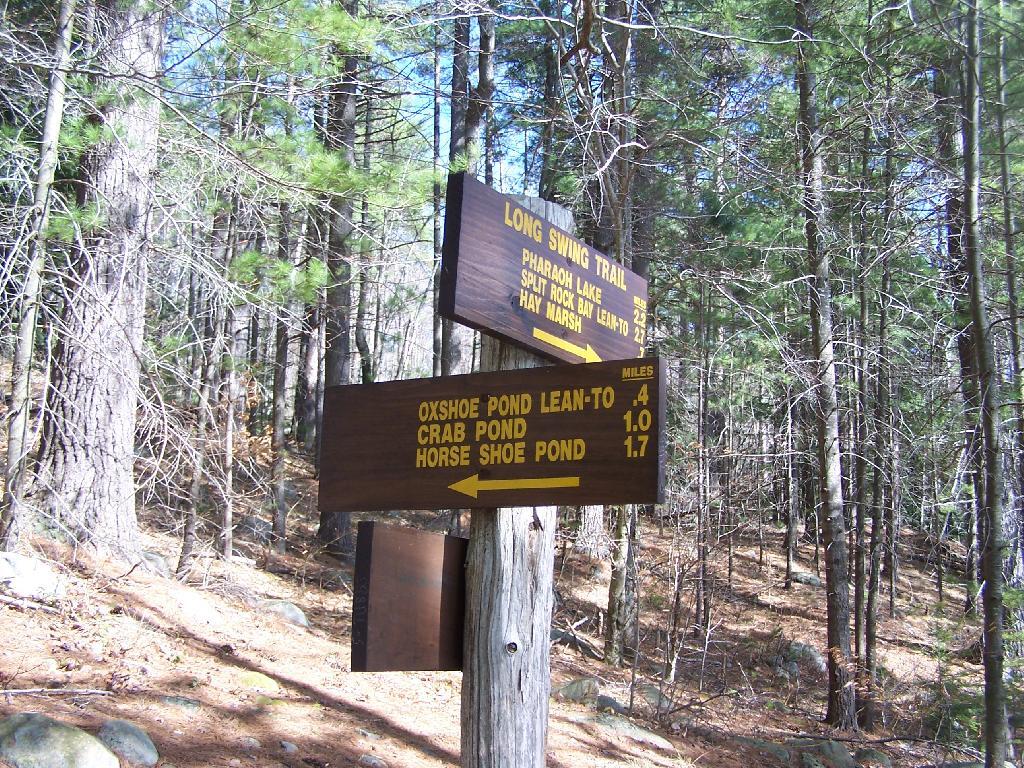 Photo: Oxbow Pond Trail & Long Swing Trail Photo: Oxbow Pond Trail & Long Swing Trail