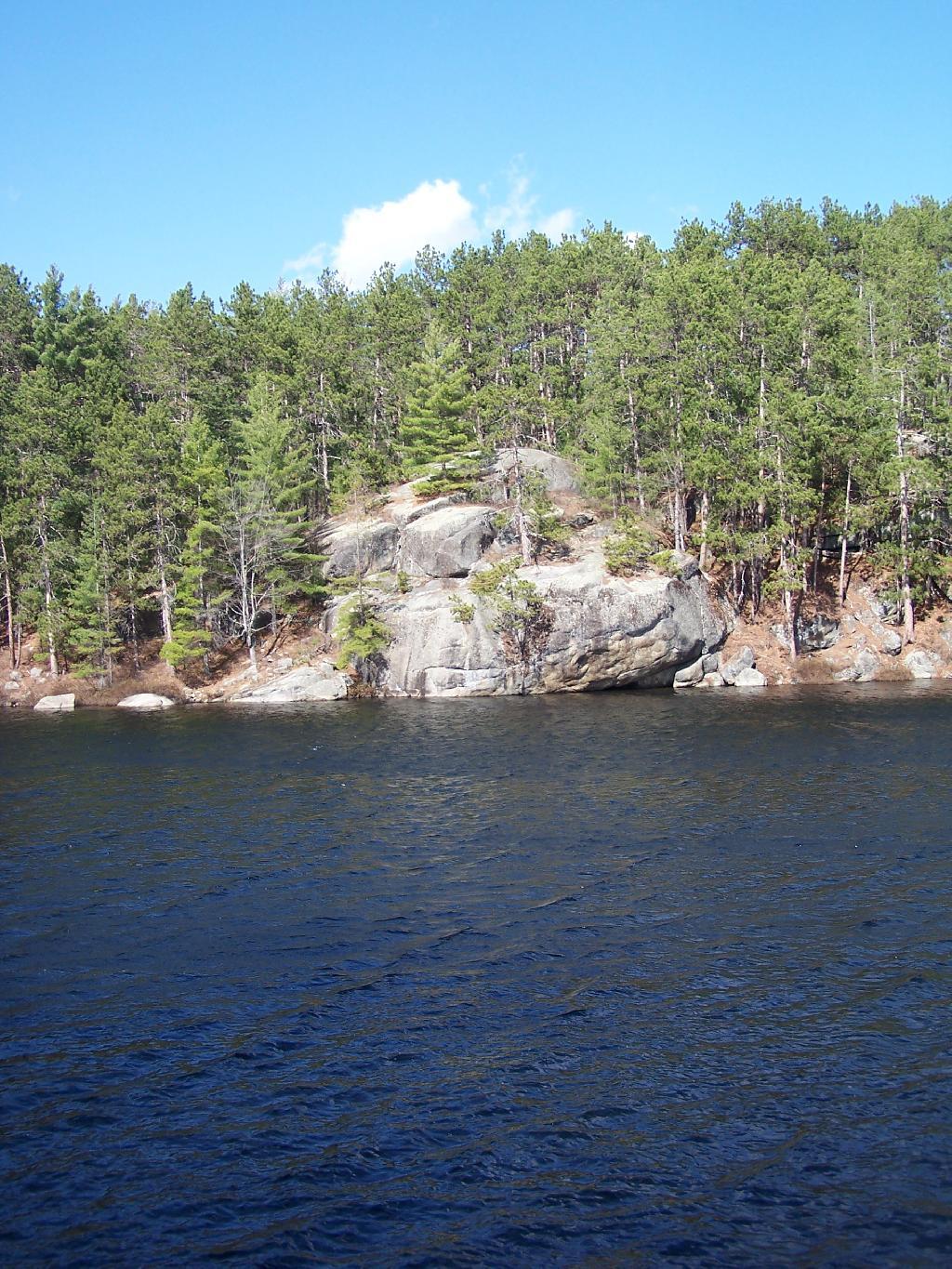 Photo: Rock Face at Oxbow Pond Photo: Rock Face at Oxbow Pond