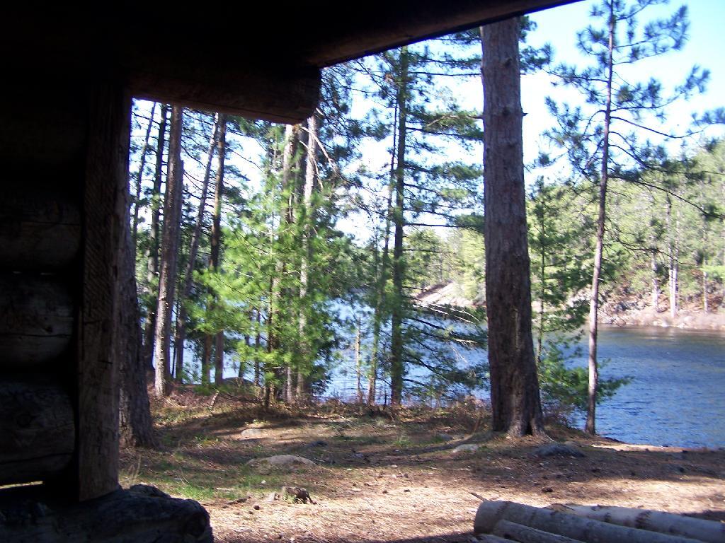 Photo: Out the LeanTo Photo: Out the LeanTo