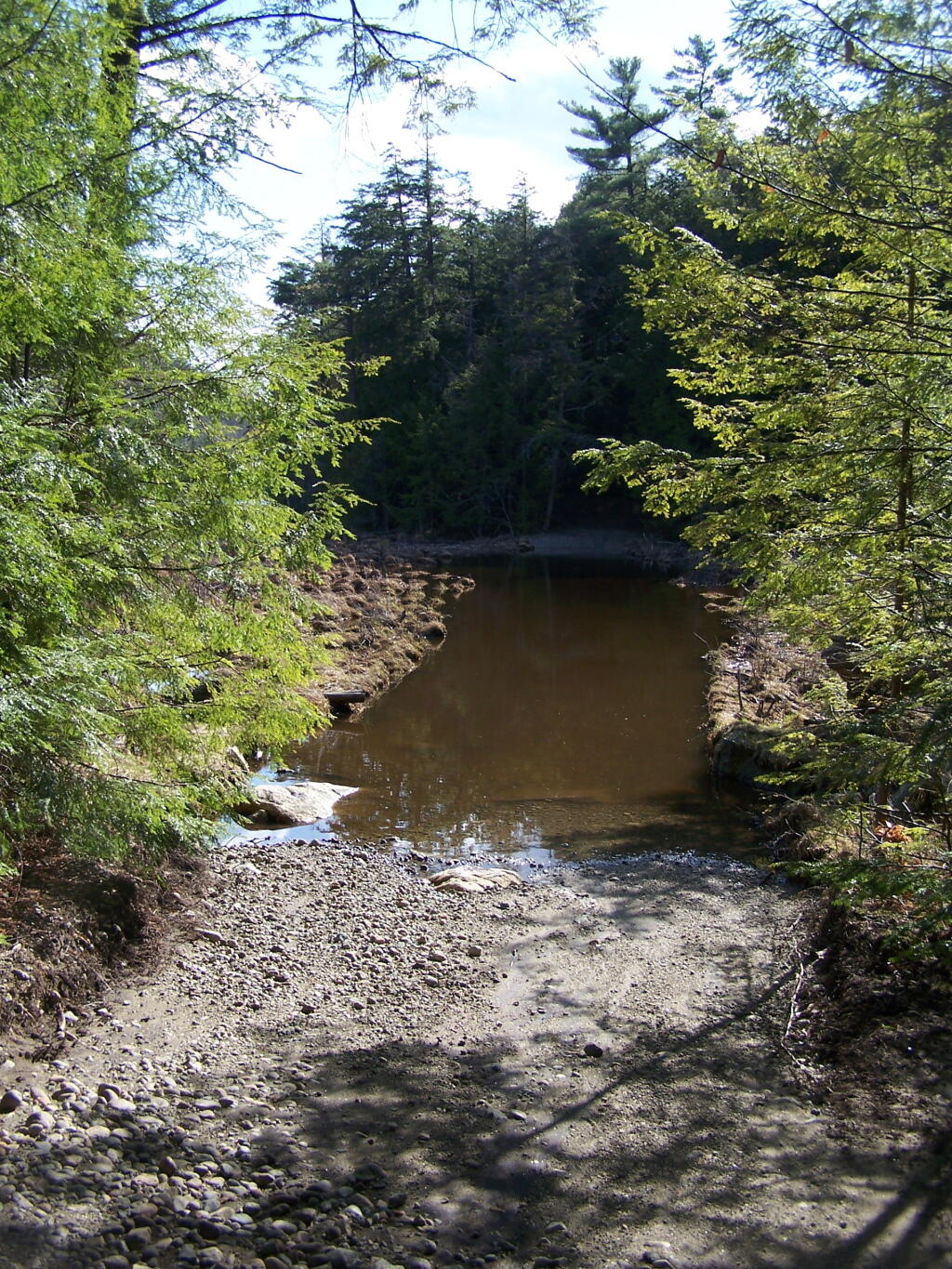 Photo: Where Crane Pond Road Crosses Alder Pond