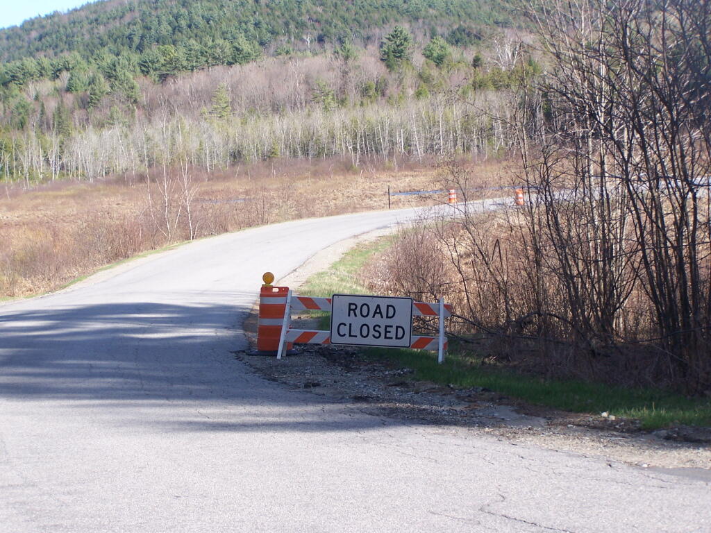 Photo: Alder Brook Road Closed (?)
