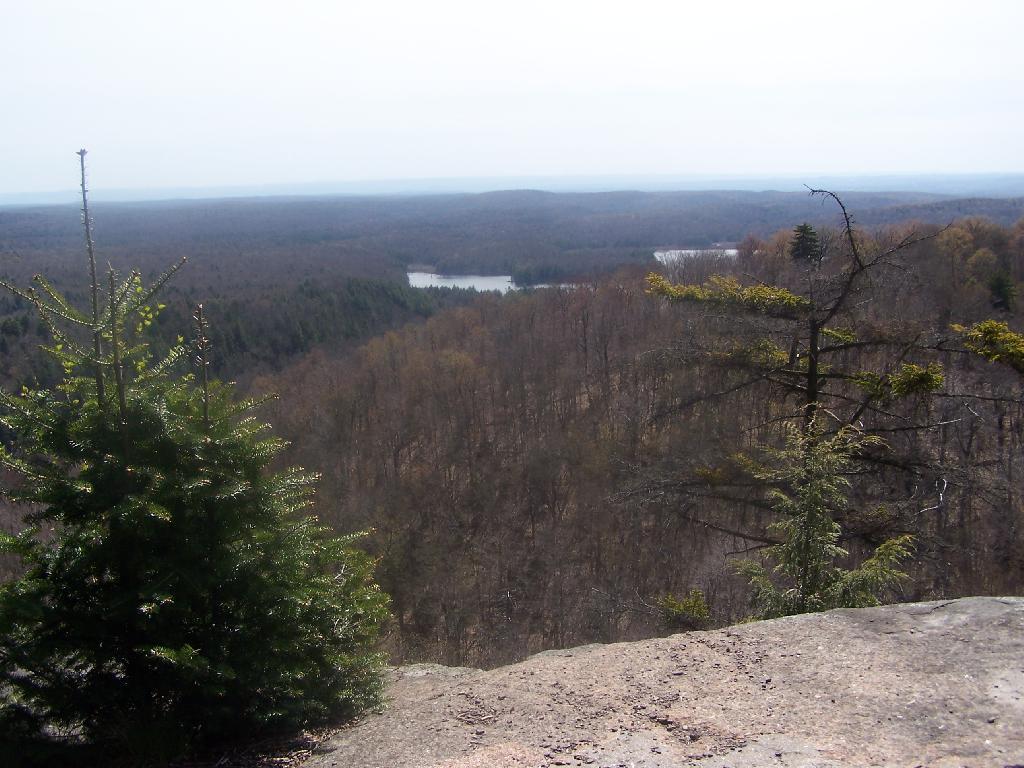 Photo: Hazy Top of Good Luck Cliffs Photo: Hazy Top of Good Luck Cliffs