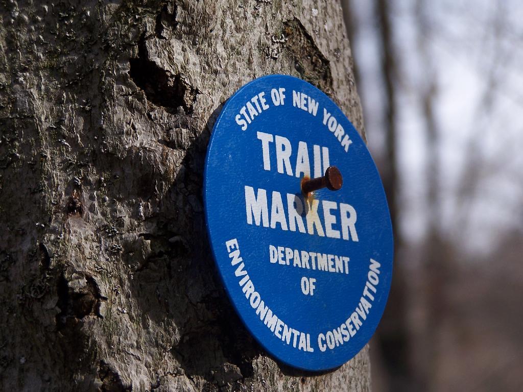 Photo: New Style Trail Marker Photo: New Style Trail Marker