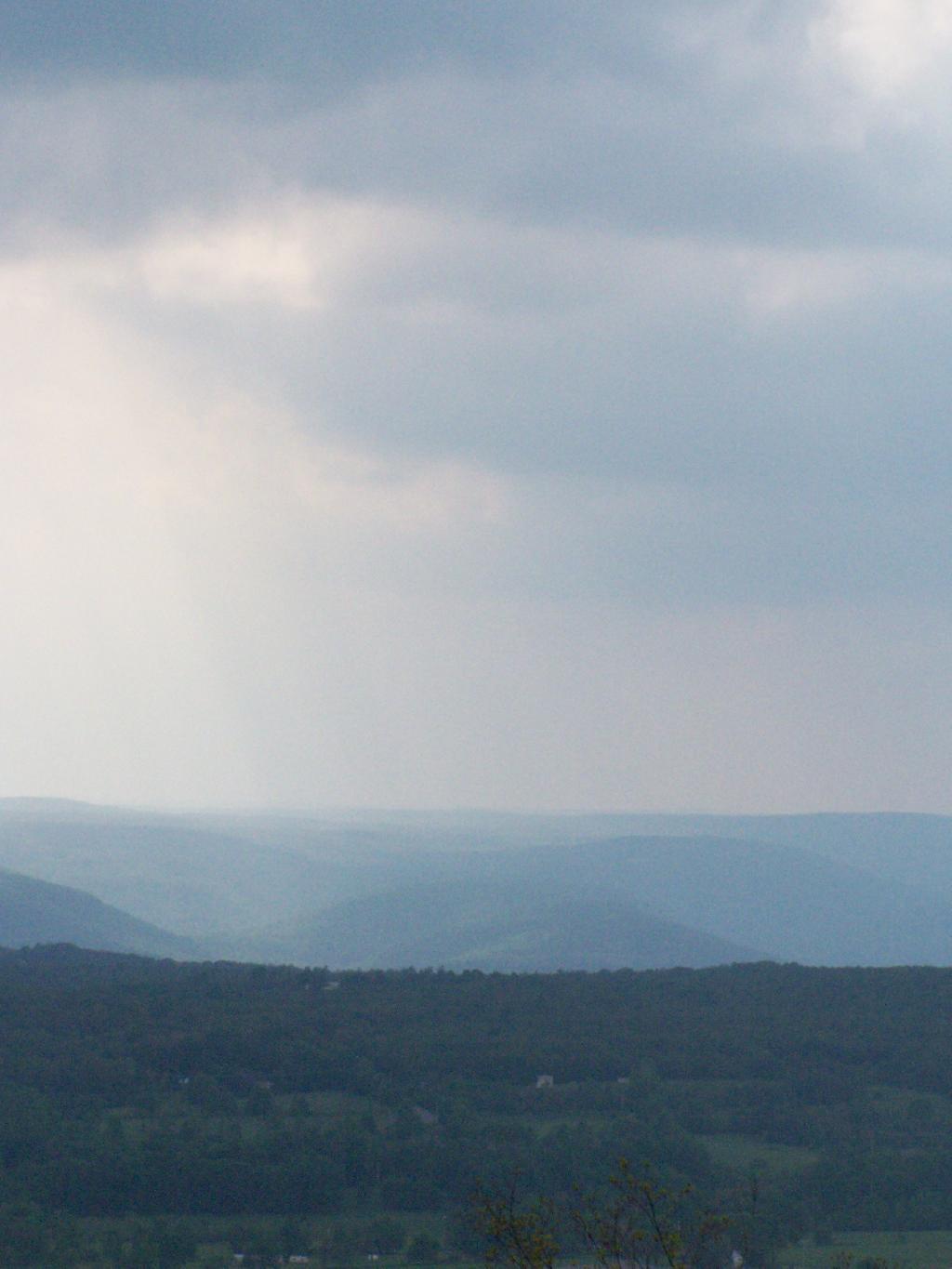 Photo: Rain at Rossman Hill