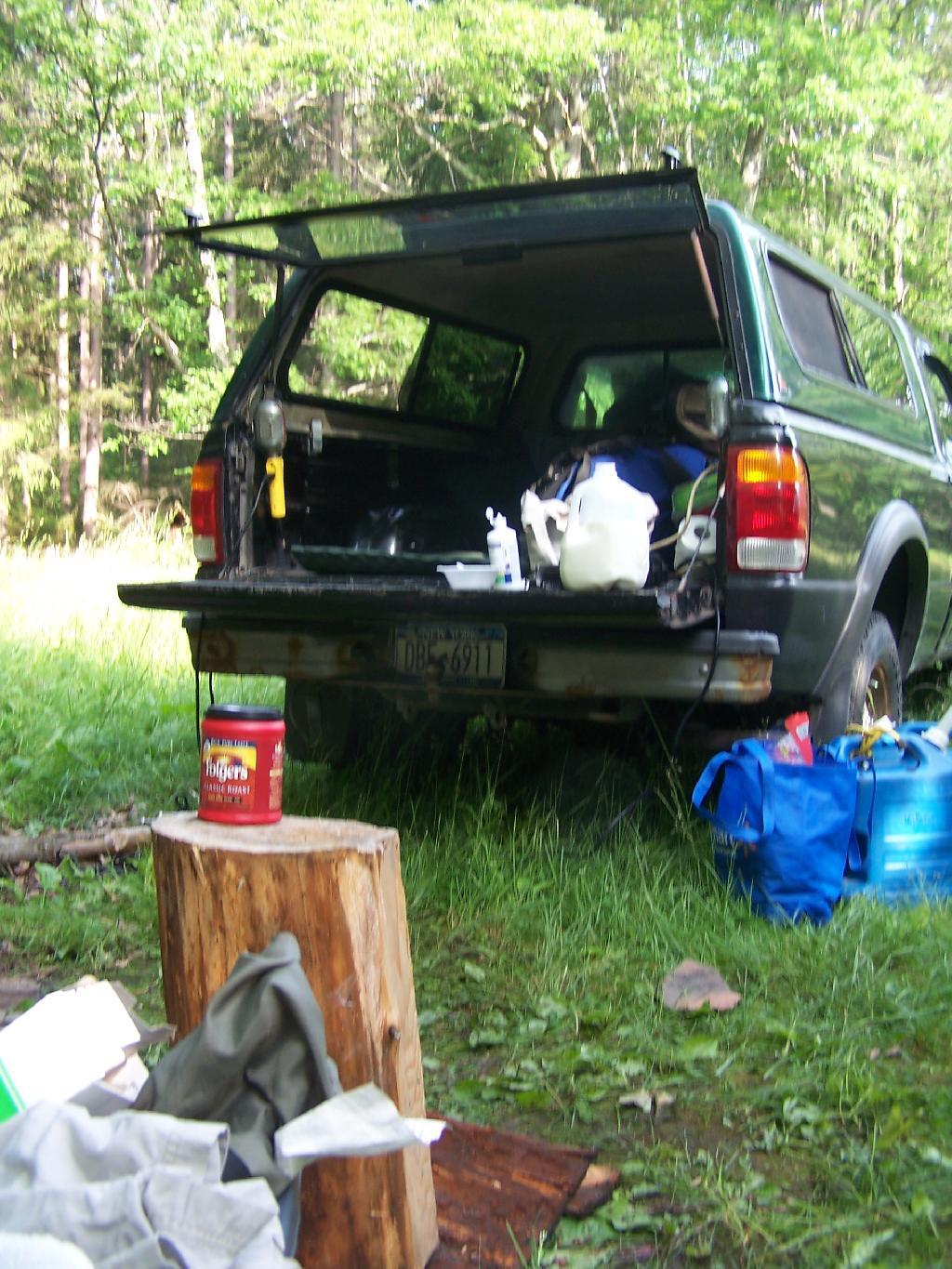 Photo: Breakfast and Gear Everywhere Photo: Breakfast and Gear Everywhere
