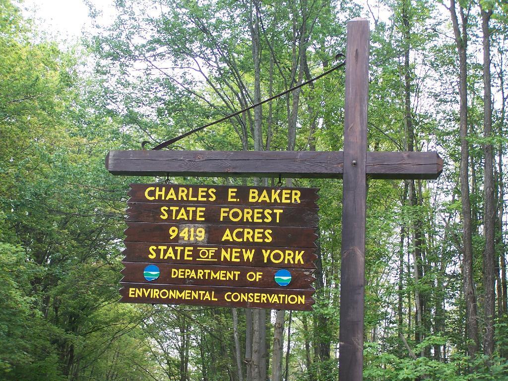 Photo: Charles Baker Sign Photo: Charles Baker Sign