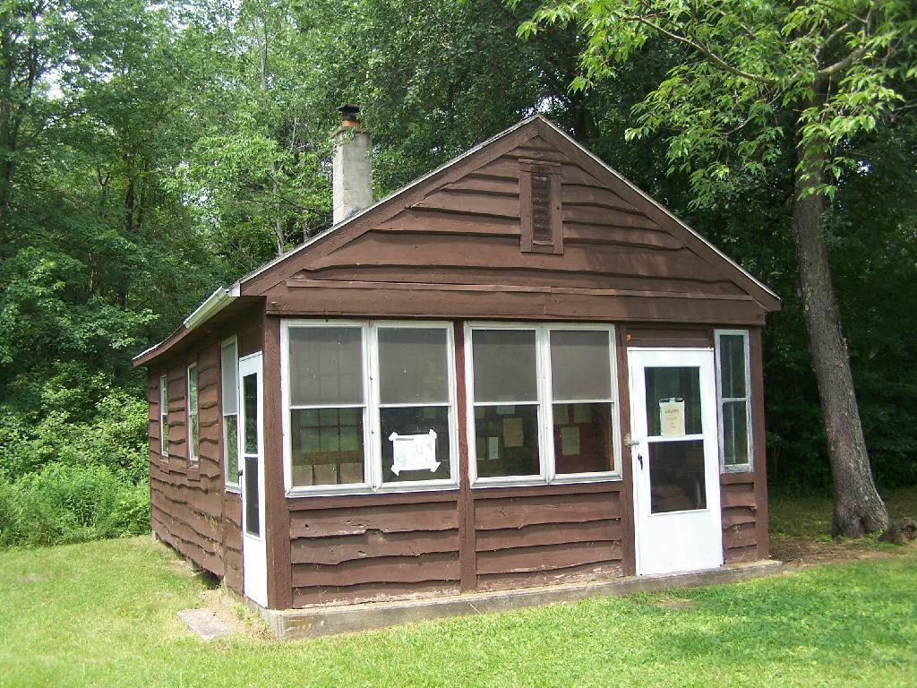 Photo: Relocated Ranger's Cabin
