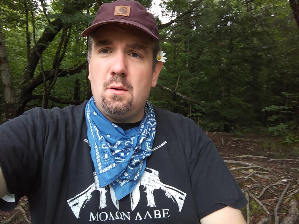 Photo: Out hiking on this kind of misty day