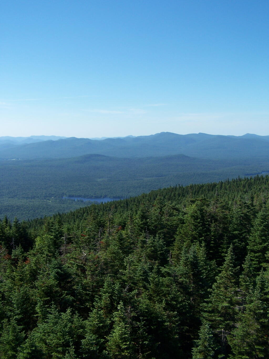 Photo: Tirrnell Pond and High Peaks