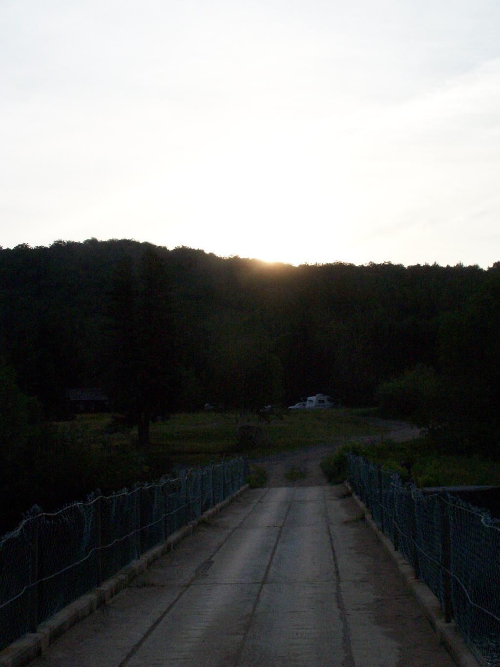 Photo: Sunset at Wakely Dam