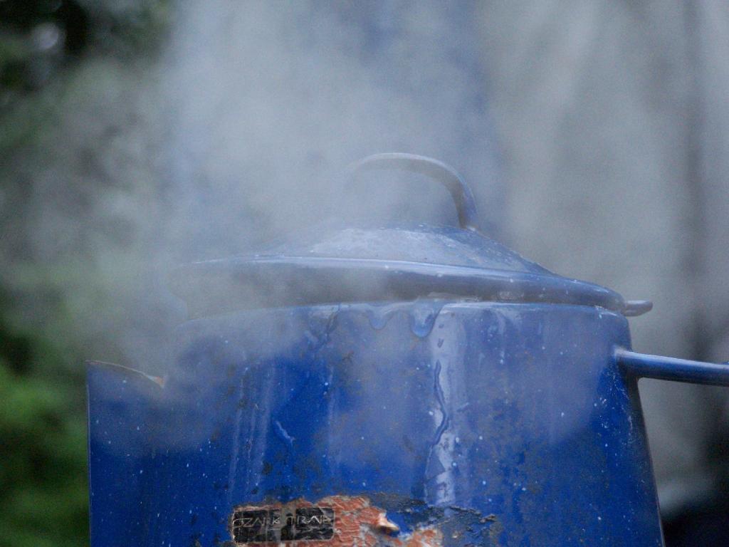 Photo: Purifying Water By Boiling