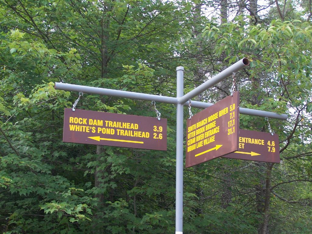 Photo: Rock Dam Road Signs