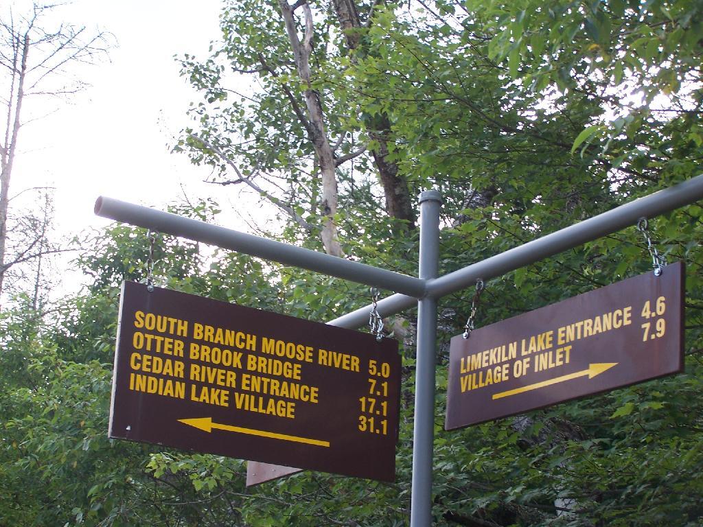 Photo: Only 31 Miles to Indian Lake