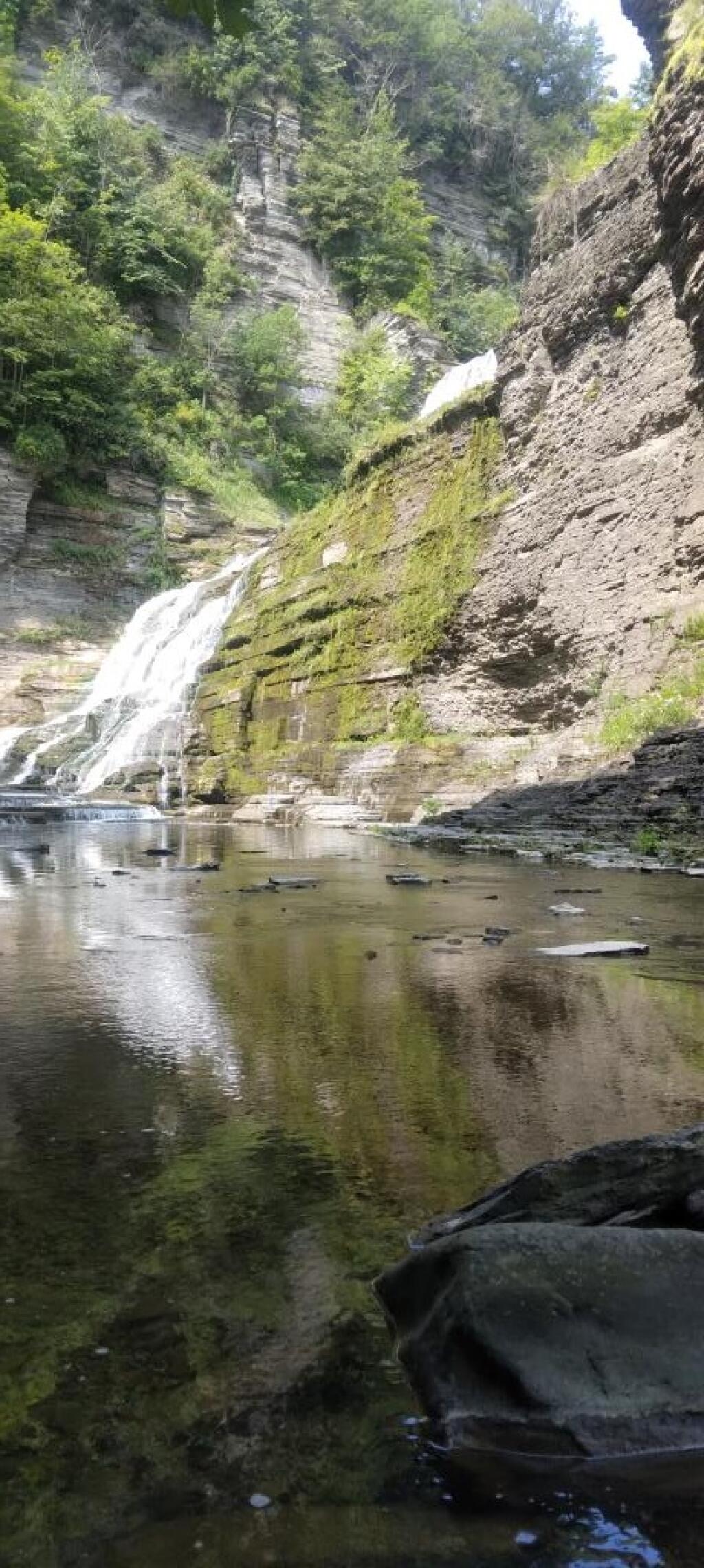 Photo: Below Lucifer Falls in the forbidden zone 🚫 Photo: Below Lucifer Falls in the forbidden zone 🚫