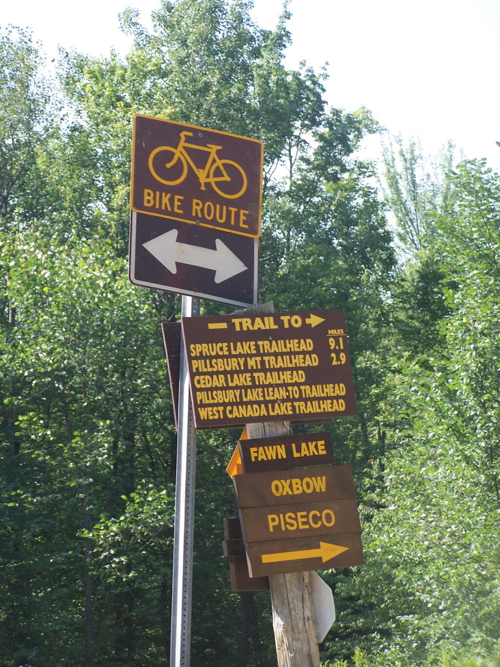 Photo: Old Military Road and Jessup Road Junction