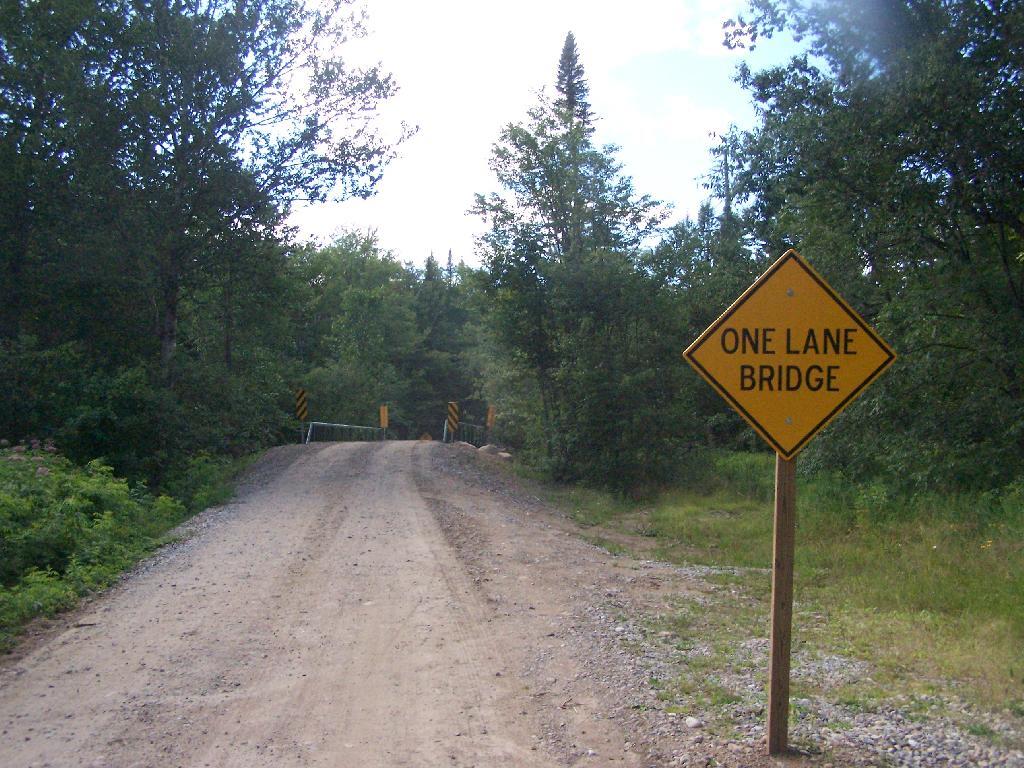 Photo: One Lane Bridge