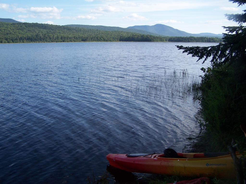 Photo: A Quick Swim, Then Back in Kayak Photo: A Quick Swim, Then Back in Kayak