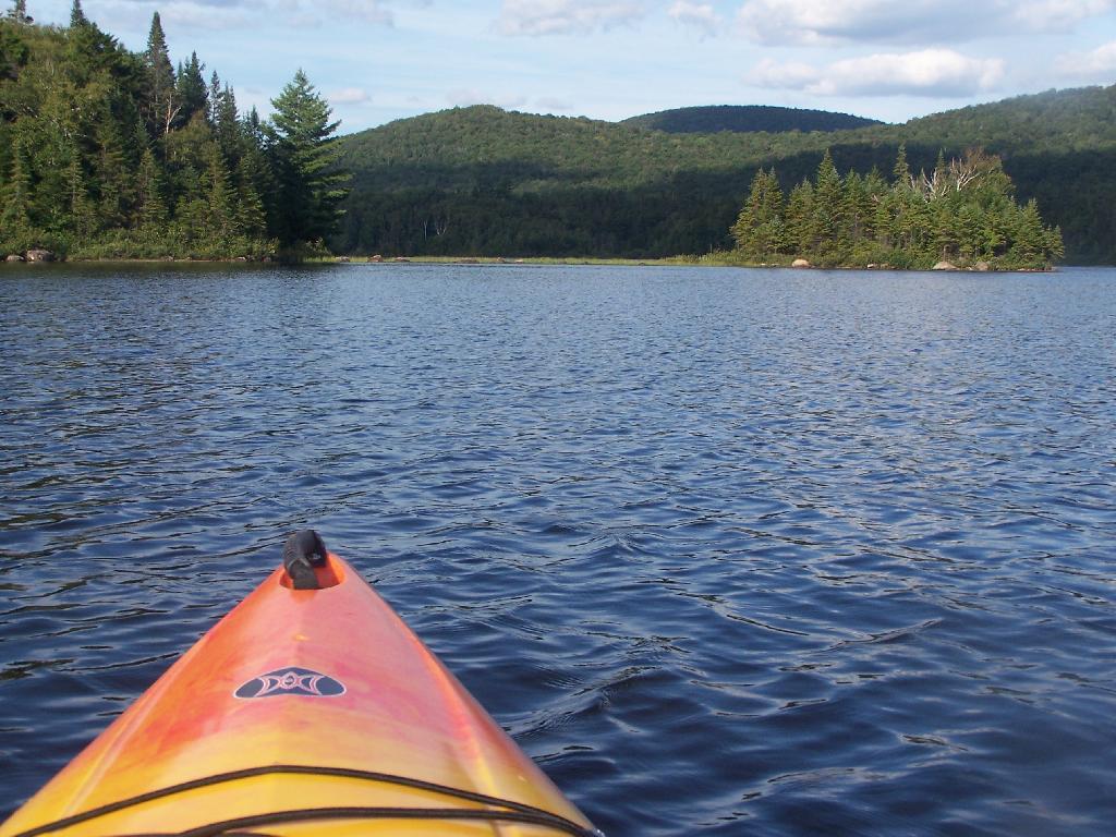 Photo: Kayaking Pass an Island Photo: Kayaking Pass an Island