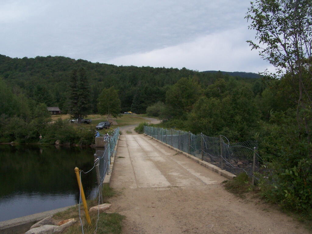 Photo: Heading Across Wakely Dam