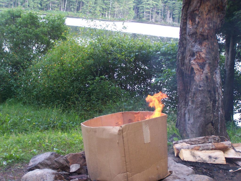 Photo: Tossing a Match In Photo: Tossing a Match In