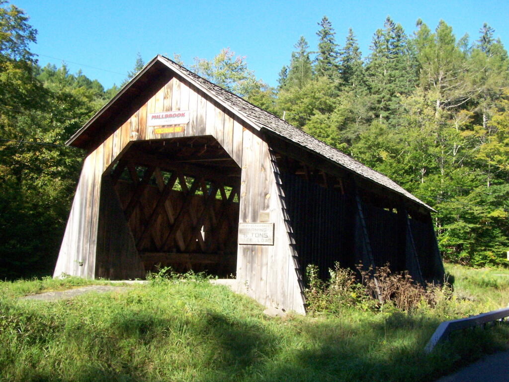 Photo: Old Millbrook Covered Bridge Photo: Old Millbrook Covered Bridge
