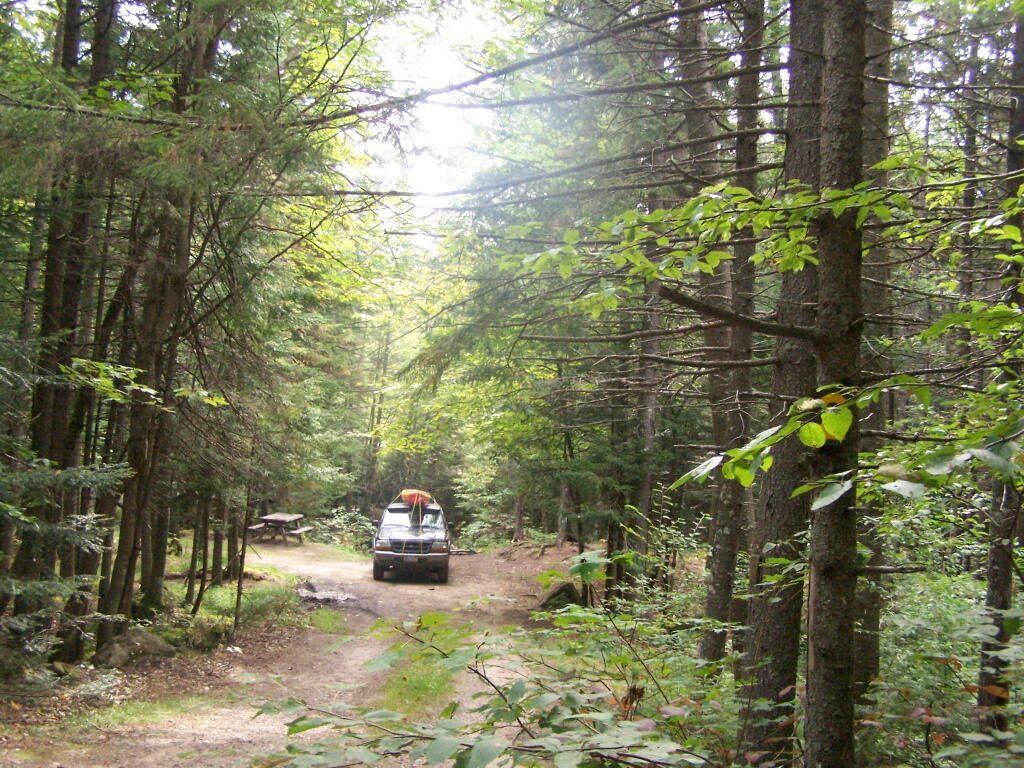 Photo: Campsite 2 from the Road