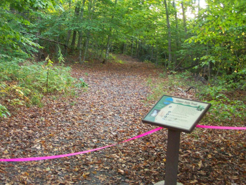 Photo: Salmon River Path Closed Photo: Salmon River Path Closed