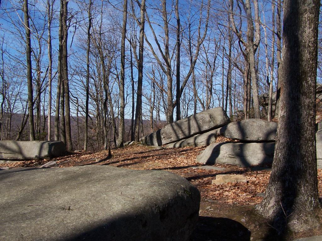 Photo: Rocks On Top of Rim Rock