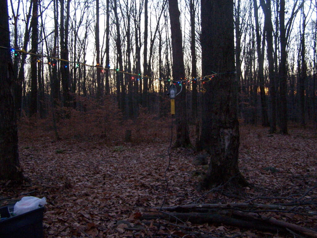 Photo: Sunset at the Campsite