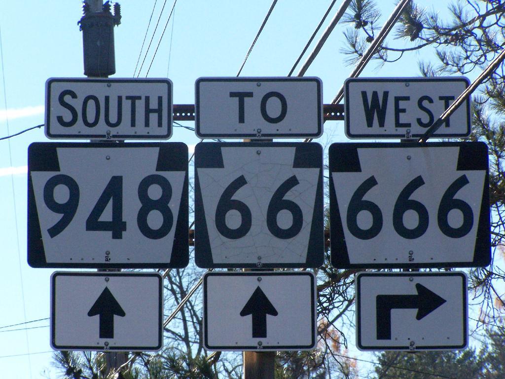 Photo: Right on to PA 666