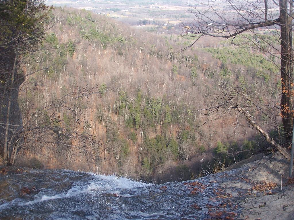 Photo: Over Paint Mine Falls