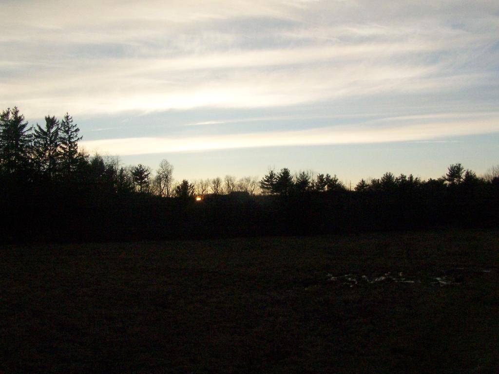 Photo: Sun is Done for the Day