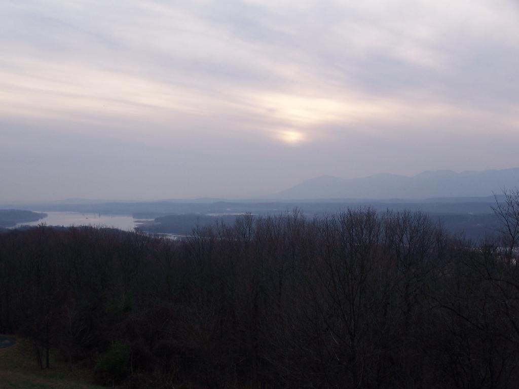 Photo: Sun Fades Into Clouds