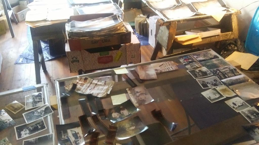 Photo: Drying out John's files 📂
