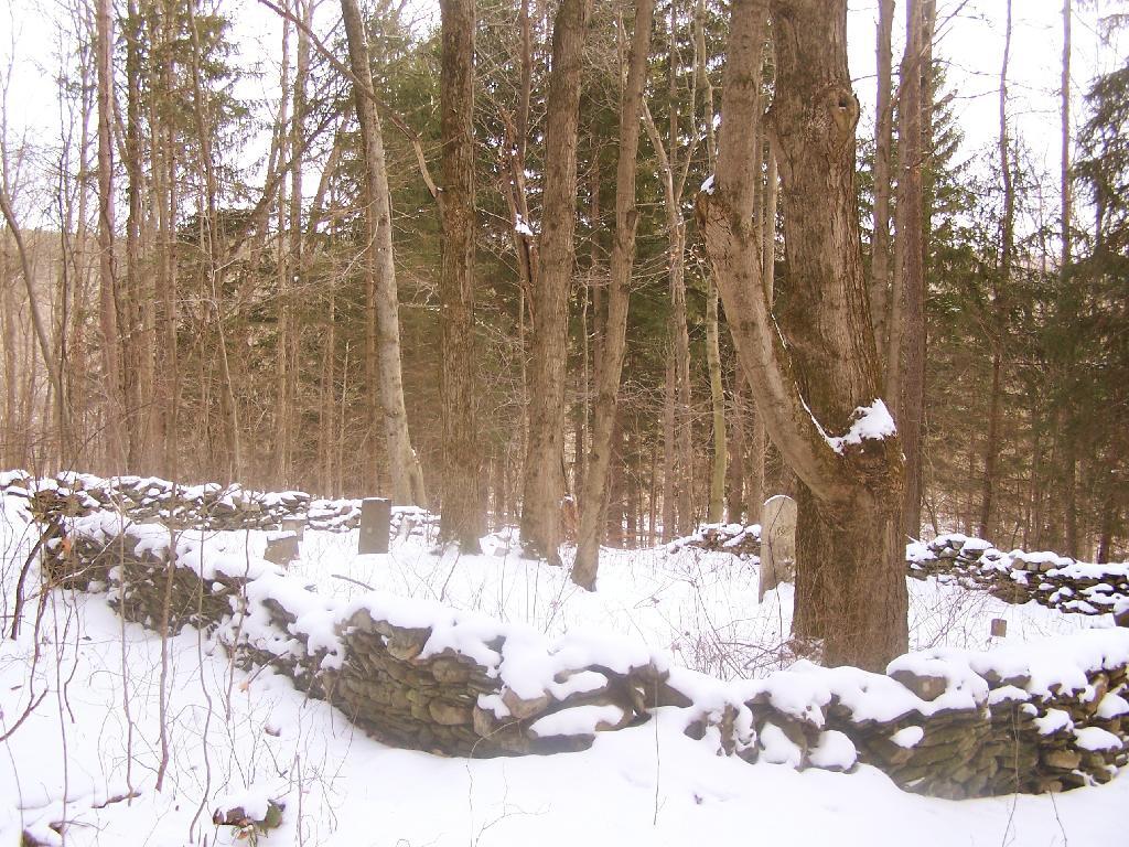 Photo: Cemetary Along Ski Trail Photo: Cemetary Along Ski Trail