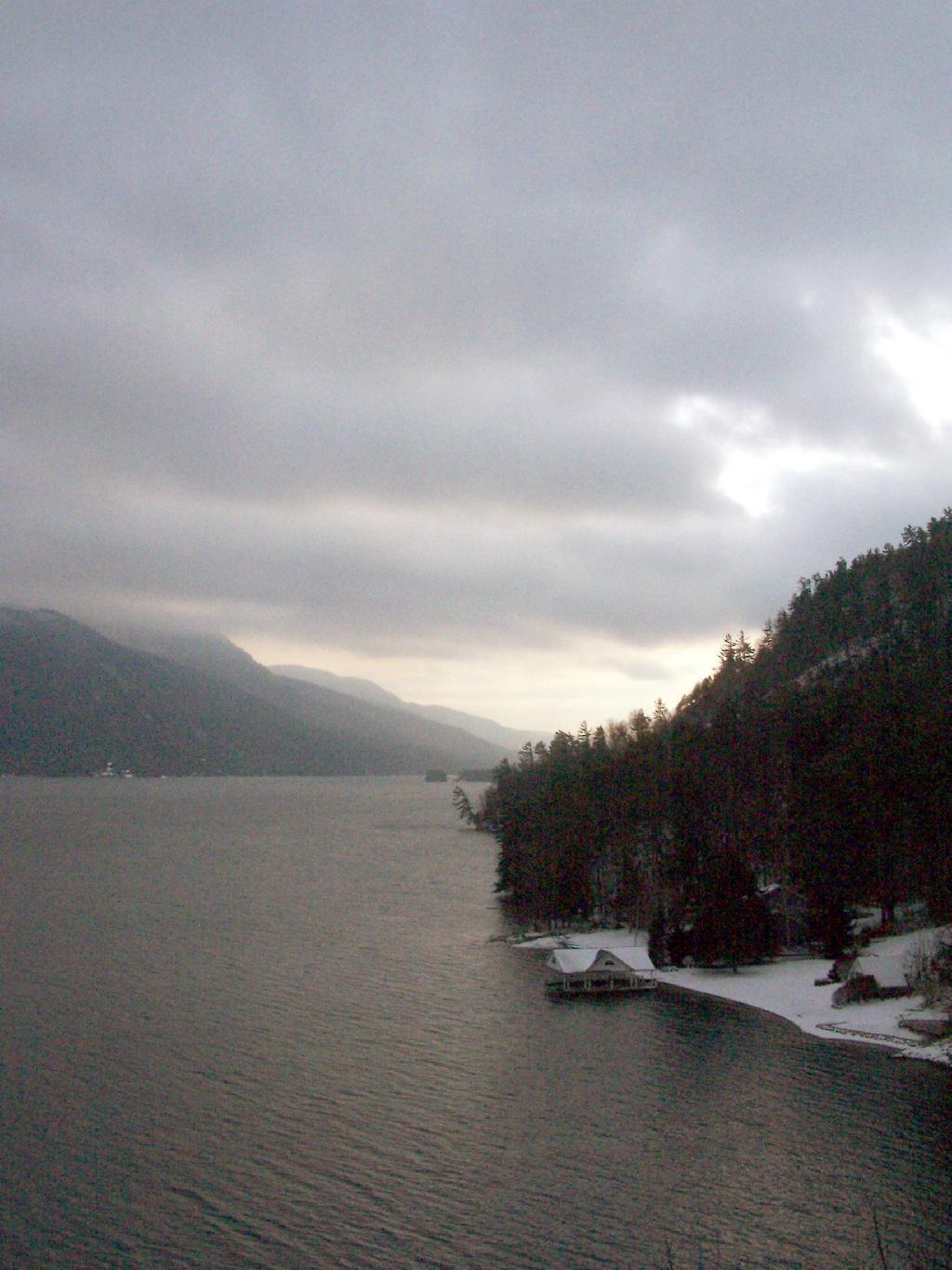 Photo: South on Lake George
