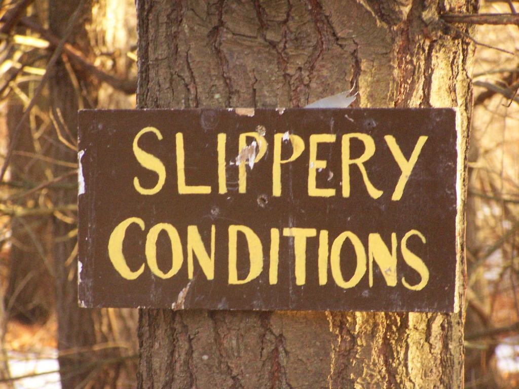 Photo: Slippery Conditions Photo: Slippery Conditions