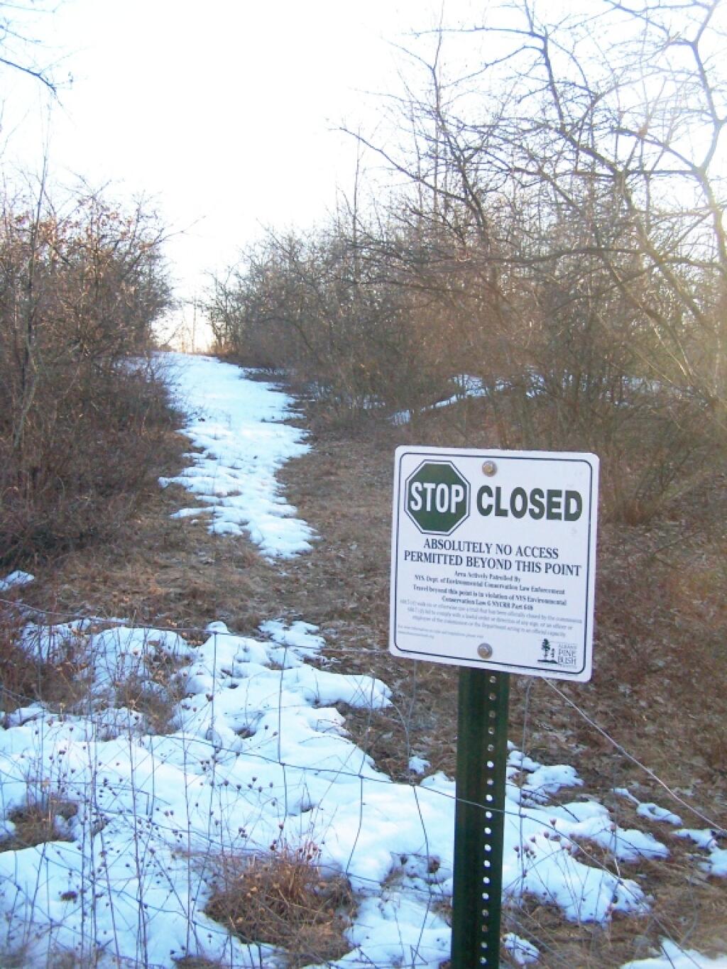 Photo: The Old Closed Trail
