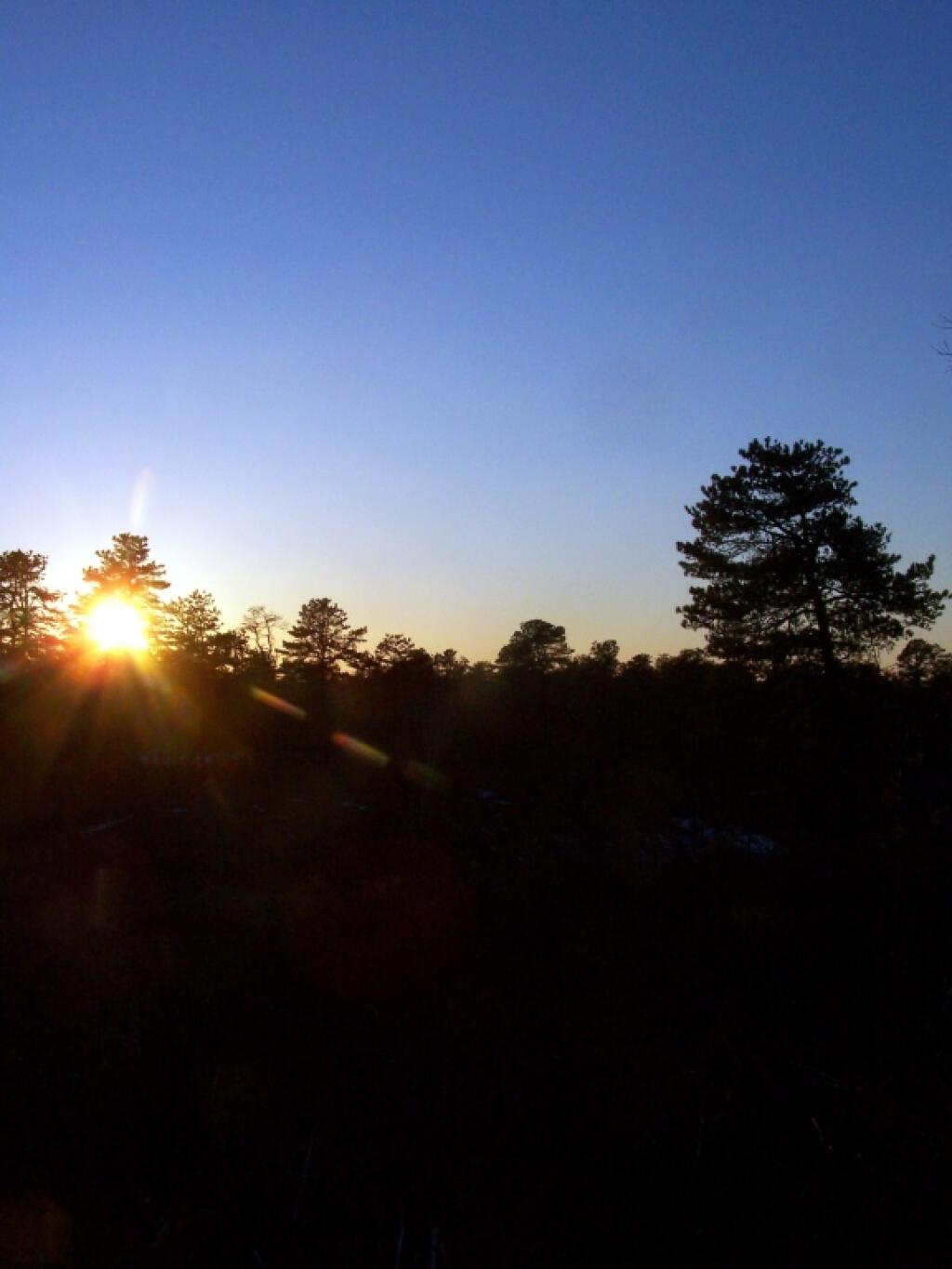 Photo: Watching Sunset from Blueberry Hill