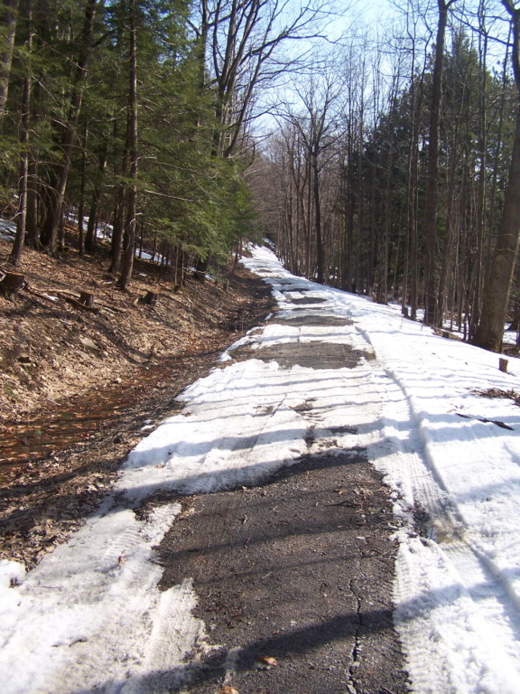 Photo: Snow and Ice Covered Truck Trail Photo: Snow and Ice Covered Truck Trail