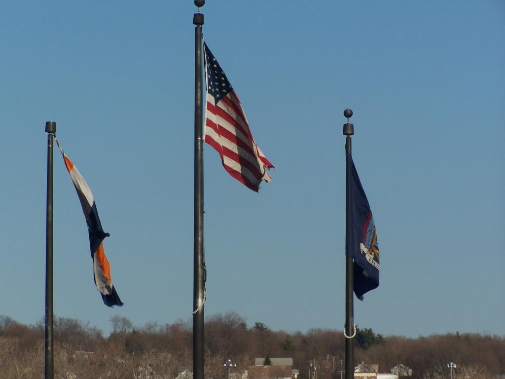 Photo: Well Worn Flags Photo: Well Worn Flags