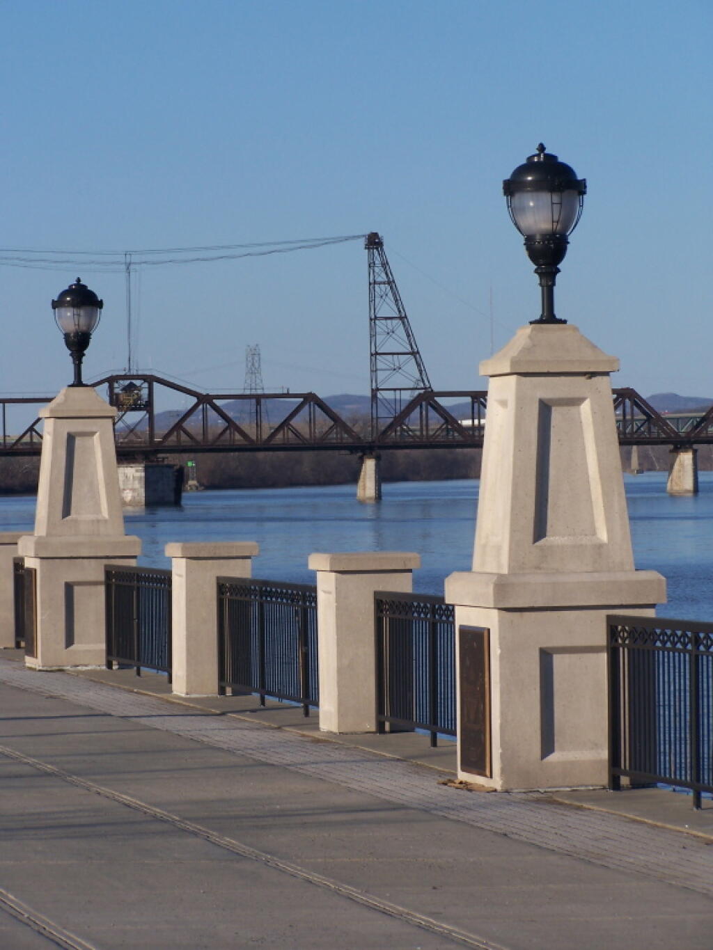 Photo: Walking Along the Hudson River Photo: Walking Along the Hudson River