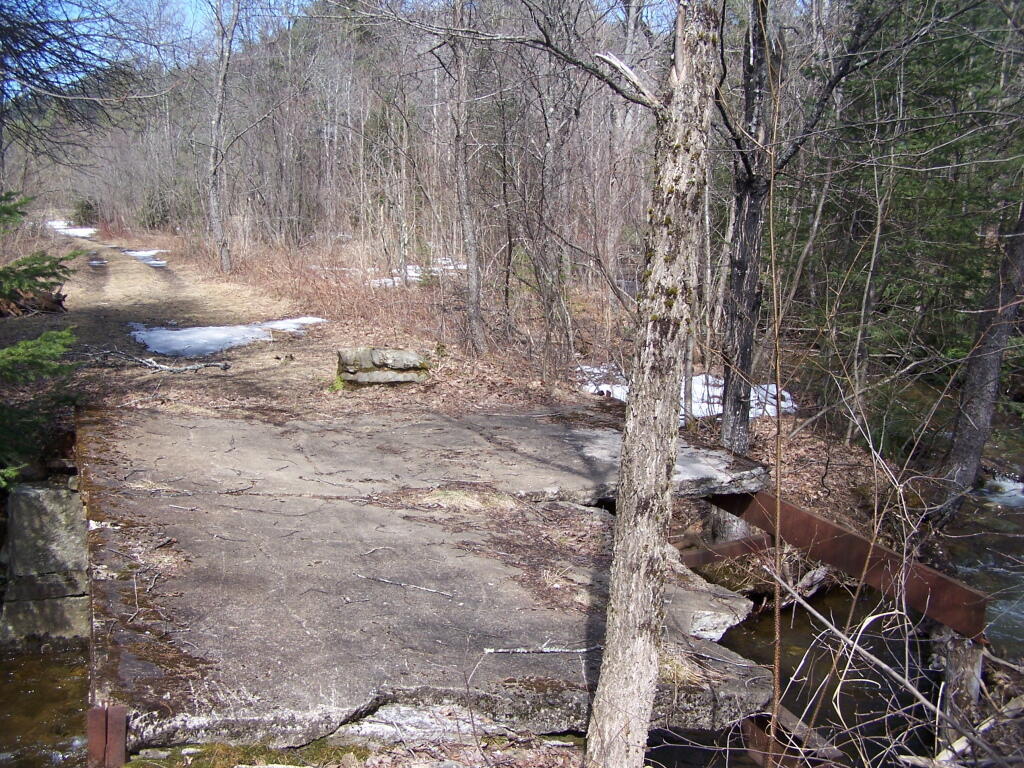 Photo: Old Bridge Over Kibby Brook Photo: Old Bridge Over Kibby Brook
