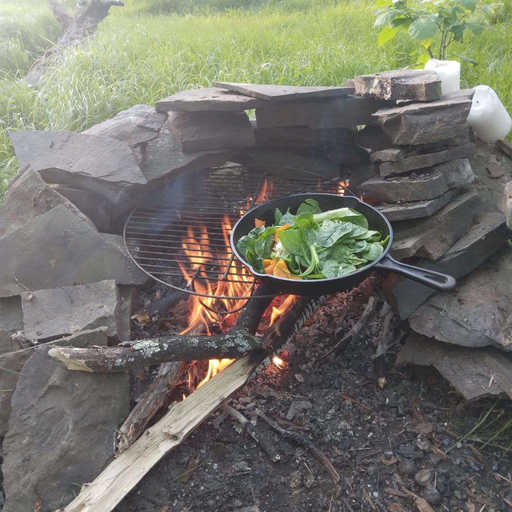 Photo: Cooking down dinner Photo: Cooking down dinner