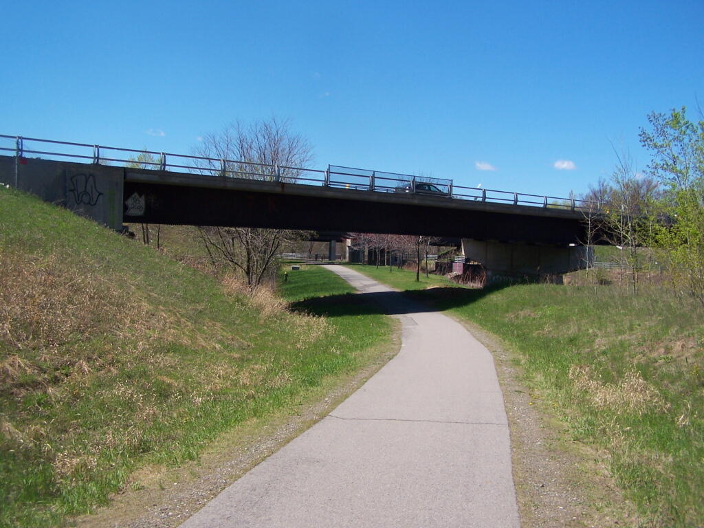 Photo: Under the Northway Ramps Photo: Under the Northway Ramps