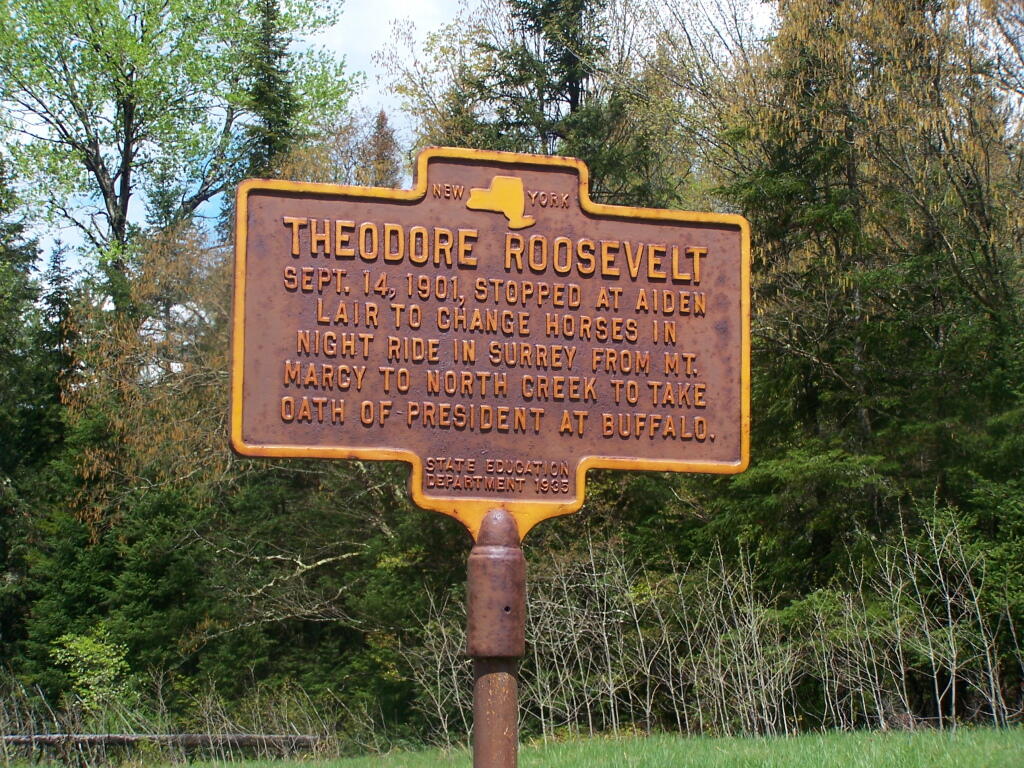 Photo: Aiden Lair Historical Marker