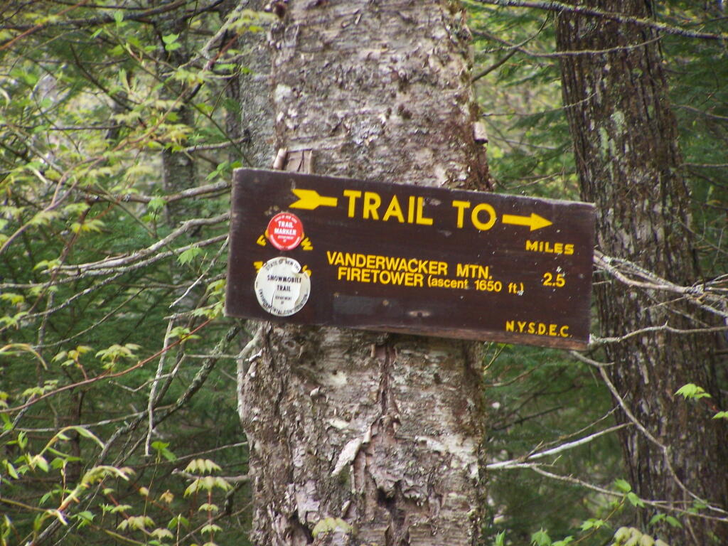 Photo: 2.5 Miles to Vanderwhacker Firetower Photo: 2.5 Miles to Vanderwhacker Firetower