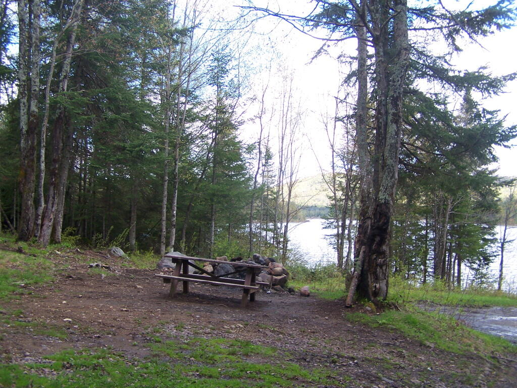 Photo: Road Campsite at Cheney Pond