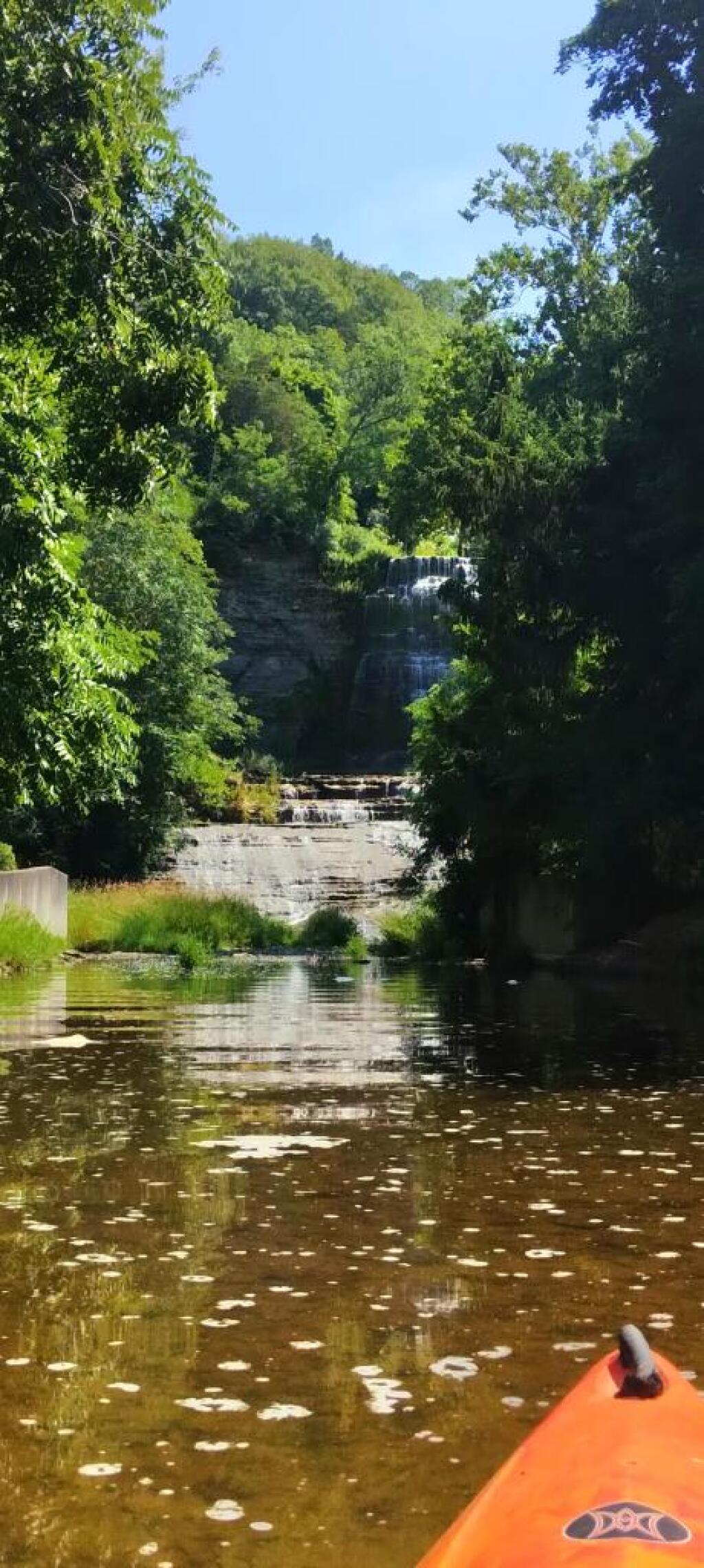 Photo: Hector Falls from Seneca Lake
