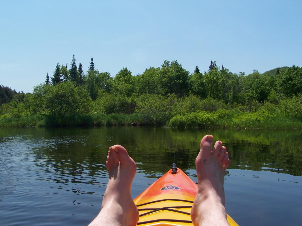 Photo: Feet on the Deck